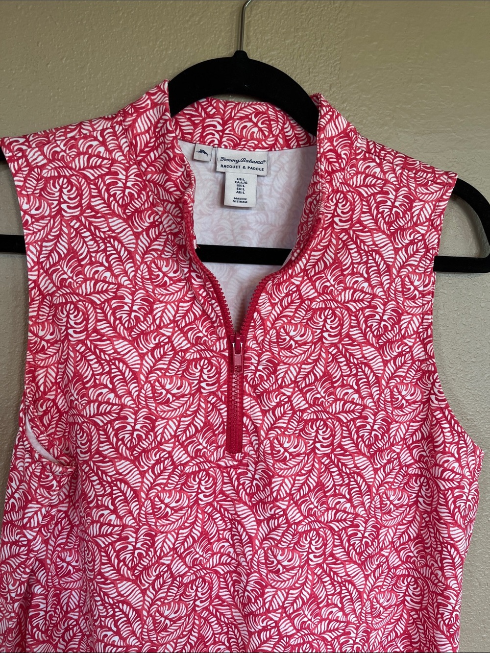 Tommy Bahama Pink & White Racquet & Paddle Dress - Picture 4 of 8